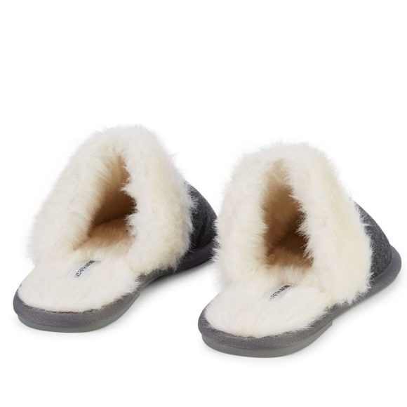 SOLD🎈Saks Fifth Avenue Faux Fur Slippers - Picture 5 of 5